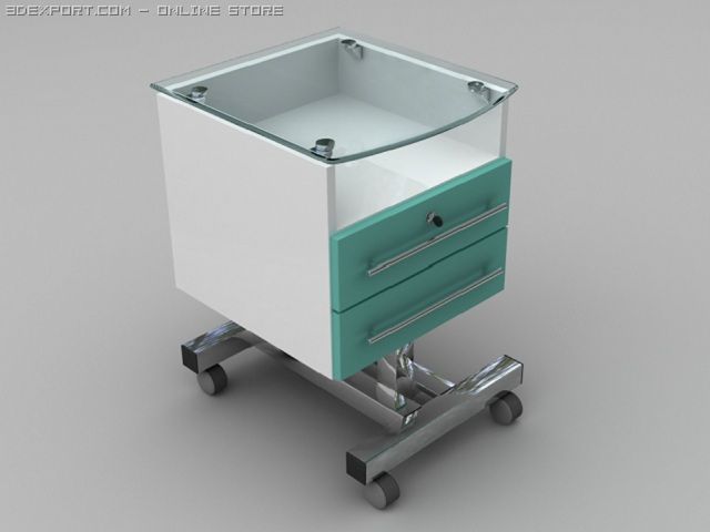 dental furniture Modello 3D .c4d .max .obj .3ds .fbx .stl .blend