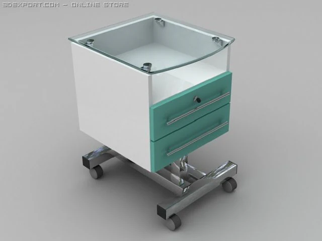 dental furniture 3D Model .c4d .max .obj .3ds .fbx .stl .blend 