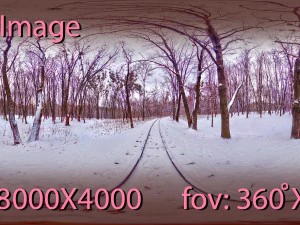 parco invernale hdr CG Textures