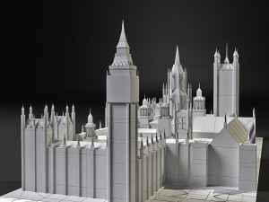 palace of westminster 3D मॉडल