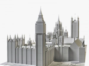 palace of westminster 3D Model