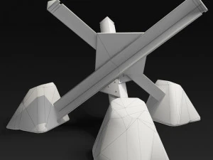 anti tank obstacle 3D Model