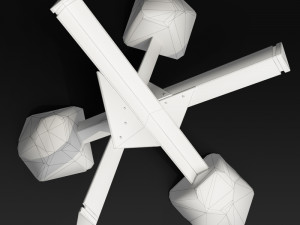 anti tank obstacle Modelo 3D