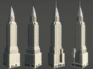 skyscrapers collection 3D Model