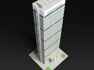 skyscrapers collection 3D Model