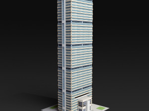 skyscrapers collection 3D Model