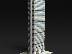 skyscrapers collection 3D Model