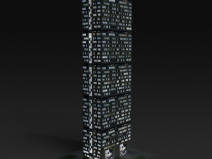skyscrapers collection 3D Model