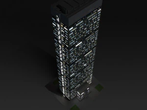 skyscrapers collection 3D Model