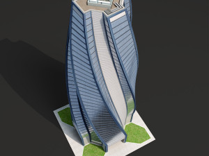 skyscrapers collection 3D Model