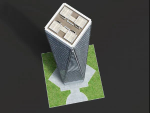 skyscrapers collection 3D Model