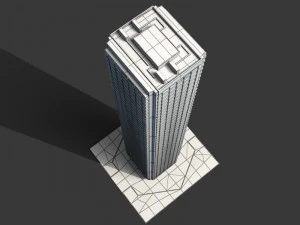 skyscrapers collection 3D Model