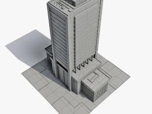 skyscrapers collection 3D Model