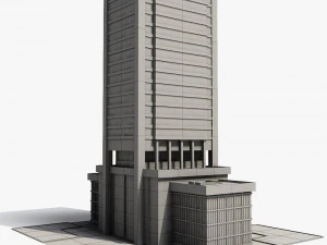 skyscrapers collection 3D Model