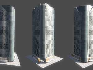 skyscrapers collection 3D Model