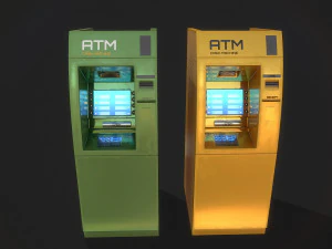 atm cash machine 3D Model