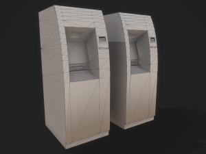 atm cash machine Modelo 3D