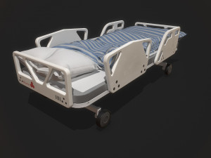 bed set 3D 模型
