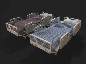 bed set 3D 模型