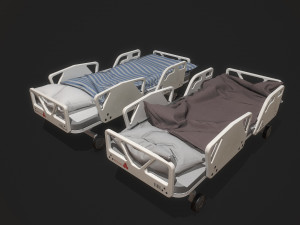 bed set 3D 模型