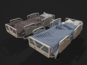 bed set Modèle 3D