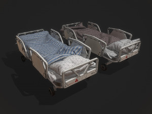 bed set 3D 模型