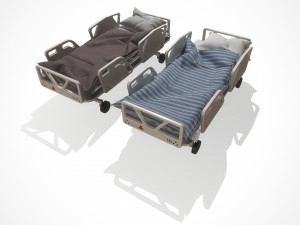 bed set 3D 模型