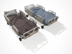 bed set 3D 模型