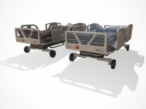 bed set 3D 模型