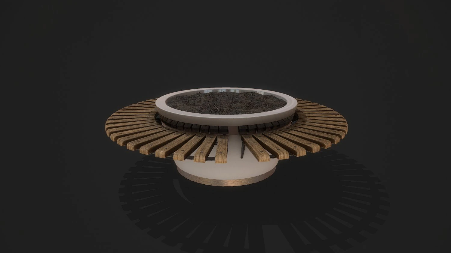 flowerpot for plants 3D Model .c4d .max .obj .3ds .fbx .stl .blend 