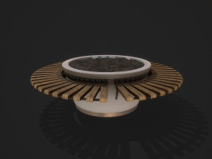 flowerpot for plants Modèle 3D