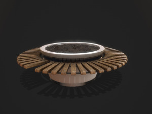 flowerpot for plants 3D Model