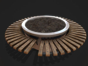flowerpot for plants 3D Model