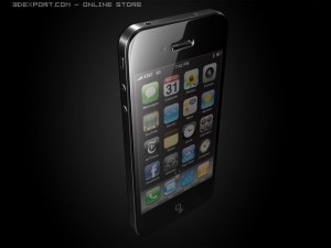iphone 4 Modèle 3D