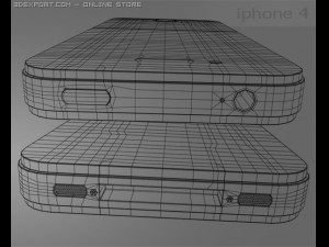 iphone 4 Modèle 3D