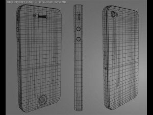 iphone 4 Modèle 3D