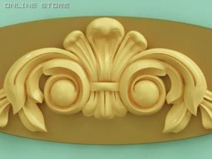 decorative element 1 Modèle 3D