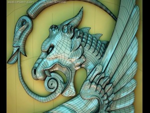 griffon Modèle 3D