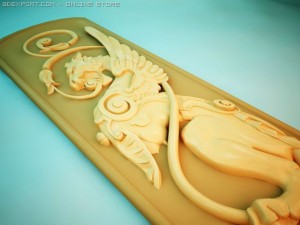 griffon Modèle 3D