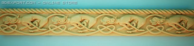 celtic ornament Model 3D .c4d .max .obj .3ds .fbx .stl .blend 