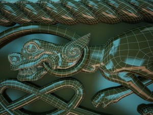 celtic ornament Model 3D