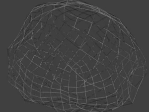 low poly rock 3D Model