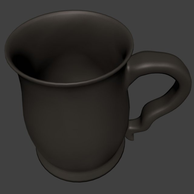 tankard 3D Model .c4d .max .obj .3ds .fbx .stl .blend 