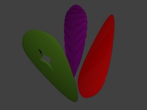 guitar picks Modèle 3D