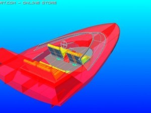 djck speedboat 3D-Modell