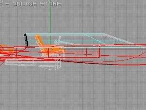 djck speedboat 3D 模型