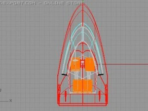 djck speedboat 3D Model