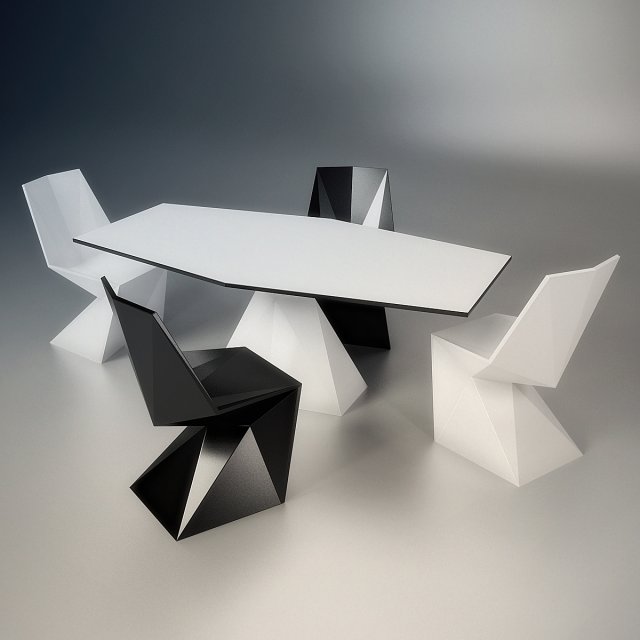 vondom  vertex Model 3D .c4d .max .obj .3ds .fbx .stl .blend 