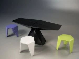 vondom  vertex stool 3D Model