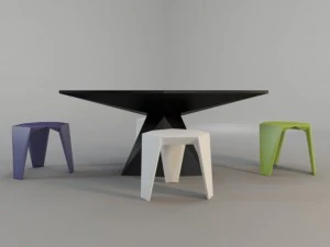 vondom  vertex stool 3D Model